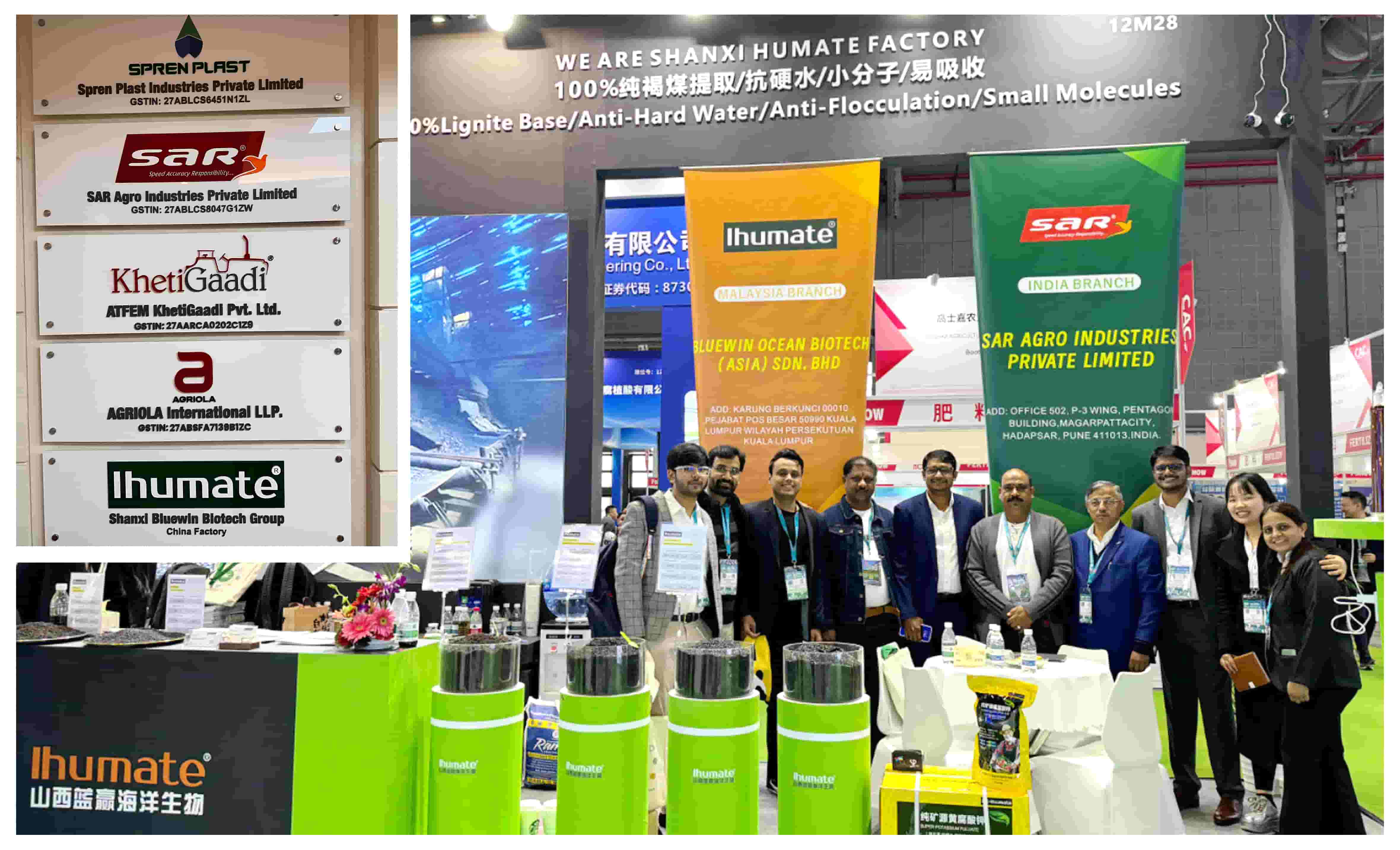 Shanxi BlueWin officially became a partner of SAR, an Indian subsidiary, carrying the Ihumate brand.